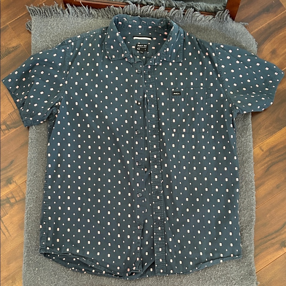 RVCA Dot Short Sleeve Shirt
